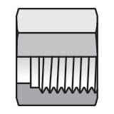 Seal-Lok O-Ring Face Seal - Nut with Metric Hex